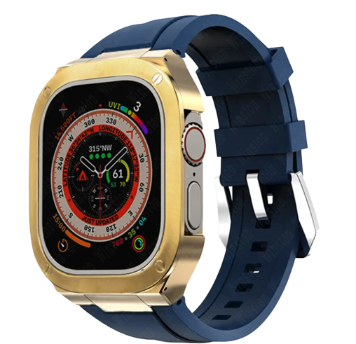 AP Yellow Gold Sport (Multiple Colors) - Apple Watch Ultra Luxe Case