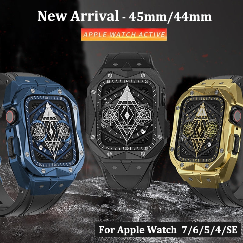 HB Black Steel - Apple Watch Luxe Case