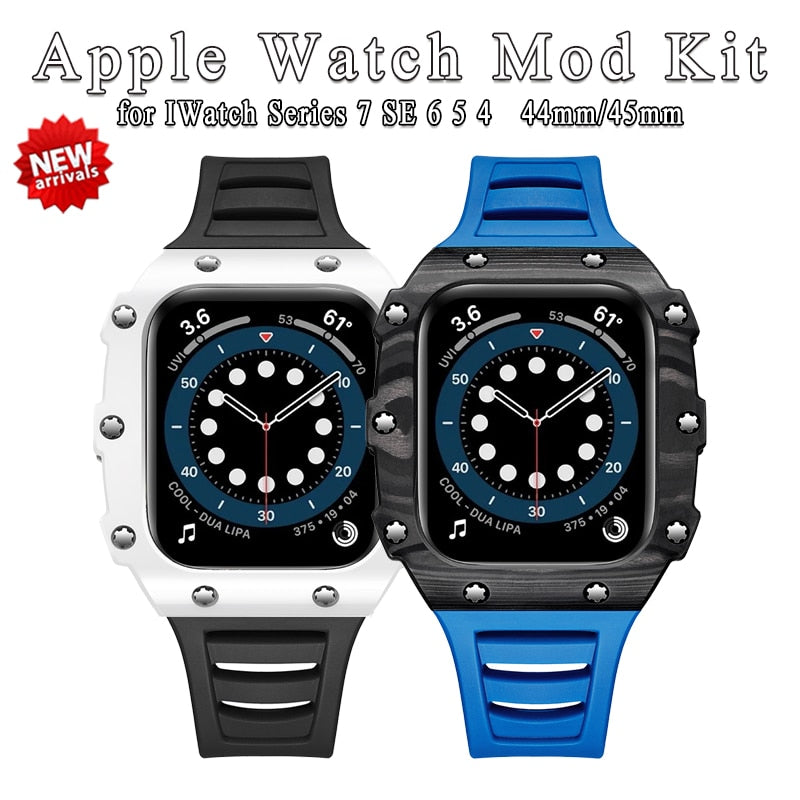 RM White Carbon - Apple Watch Luxe Case