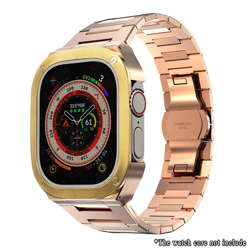 AP Rose Gold Apple Watch Ultra Luxe Case Luxe Watch Case