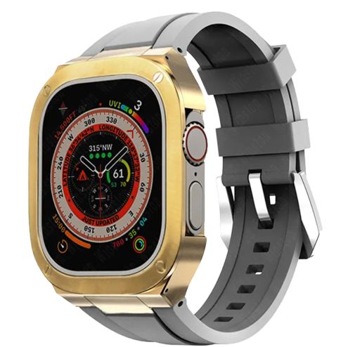 AP Yellow Gold Sport (Multiple Colors) - Apple Watch Ultra Luxe Case