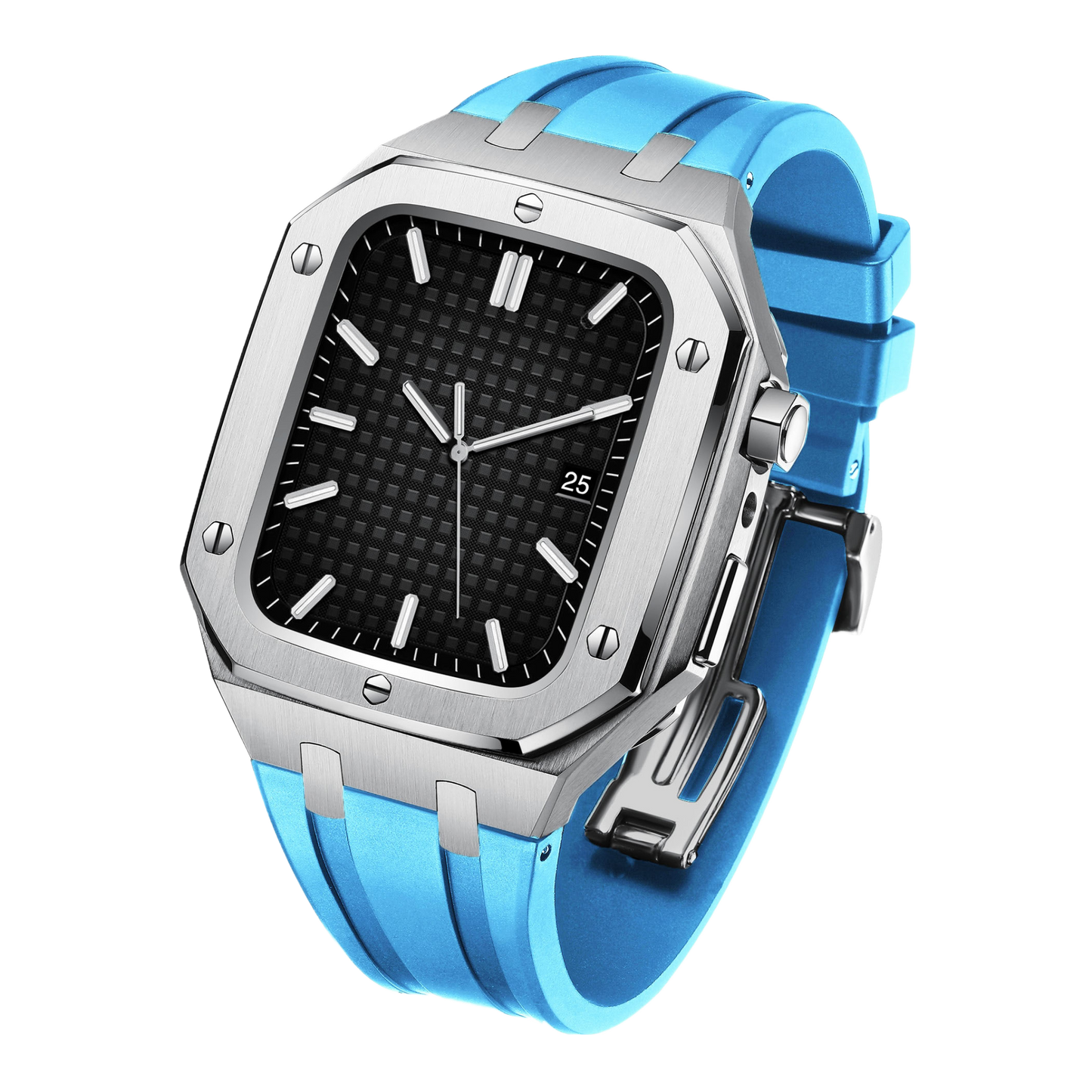 AP Silver Sport (Multiple Colors) - Apple Watch Luxe Case