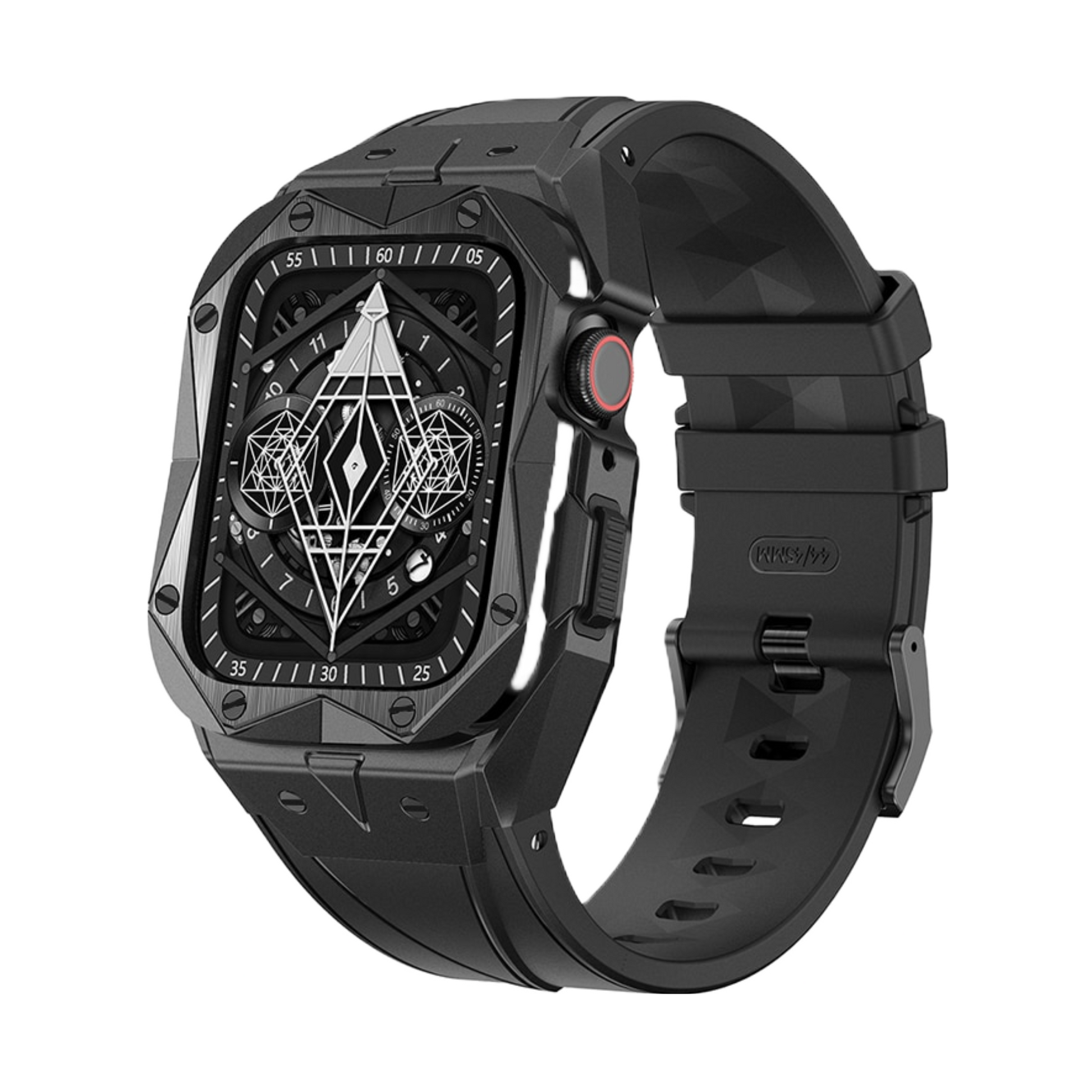 HB Black Steel Apple Watch Luxe Case Luxe Watch Case