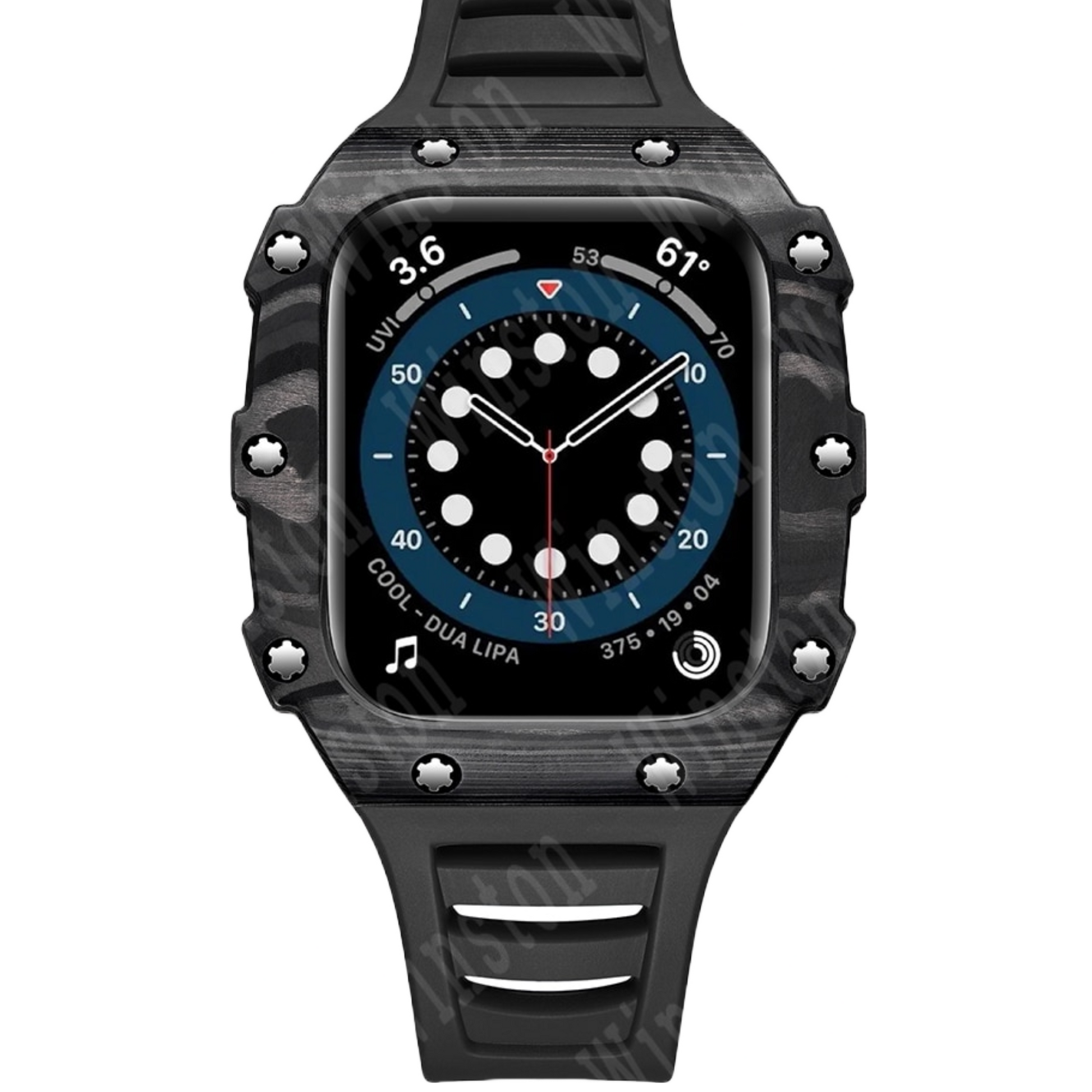 Carbon fiber watch case best sale