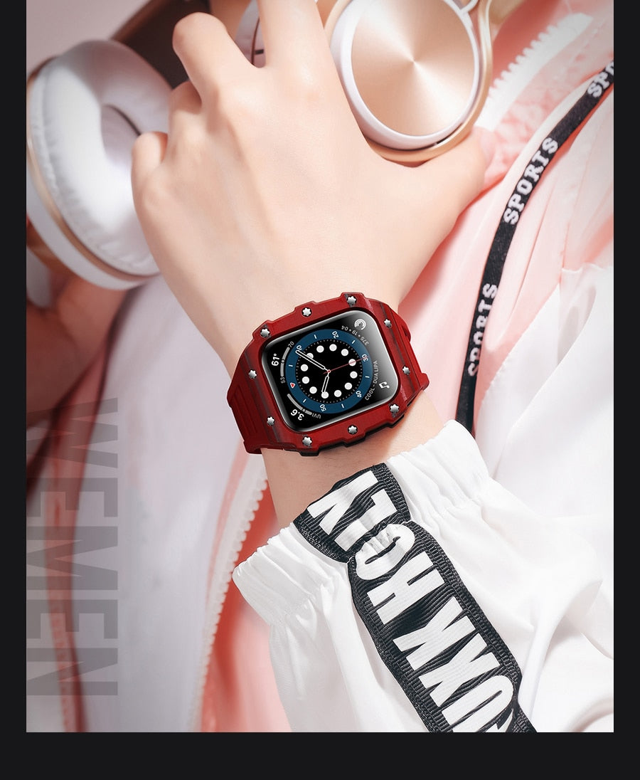 Red apple best sale watch case