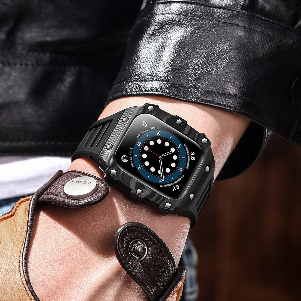 Apple Watch Carbon Fiber Case 44mm Series 6/5/4/SE | Glossy/Matte –  MONOCARBON