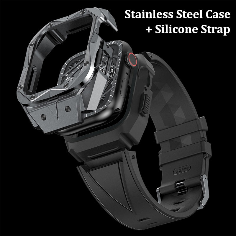 HB Black Steel - Apple Watch Luxe Case